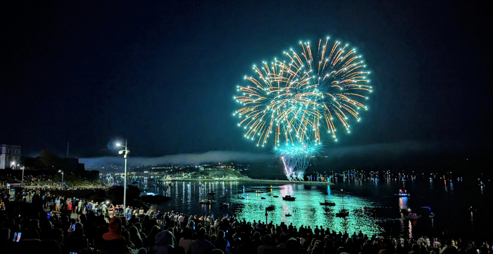 Fireworks at British Firework Championships 2024